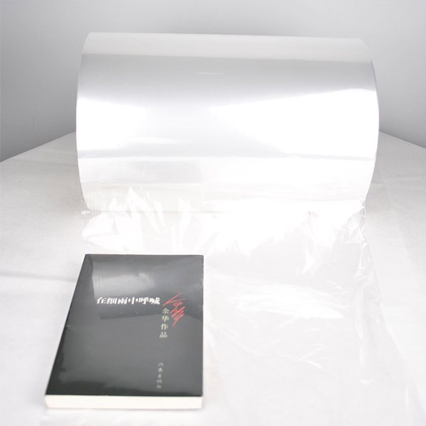 Formblåsning 60 gauge / 75 gauge / 100 gauge polyolefin krympfilmsrulle för magasin